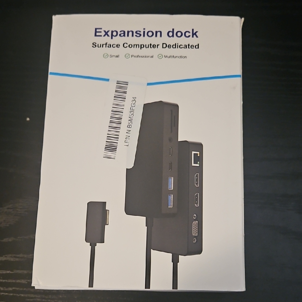 Microsoft Black Expansion Dock for Surface